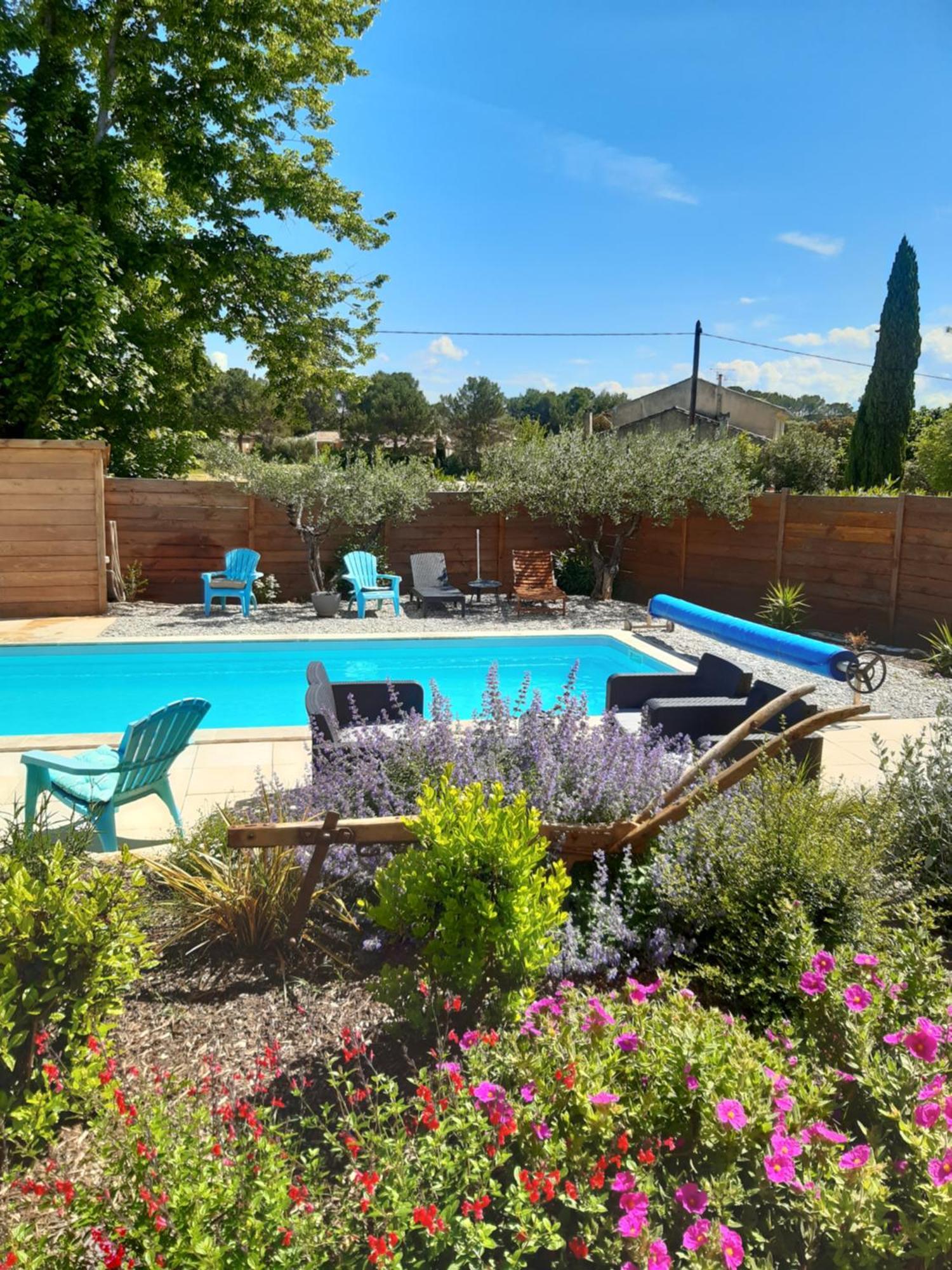 Gite Neuf " L'Oustaou Du Clos "Classe 2 Etoiles A Vaison La Romaine エクステリア 写真